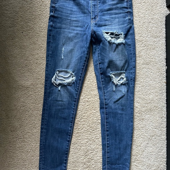 Big LOT (10) of American Eagle Jeans. Size 6. Super stretch. - Picture 2 of 11